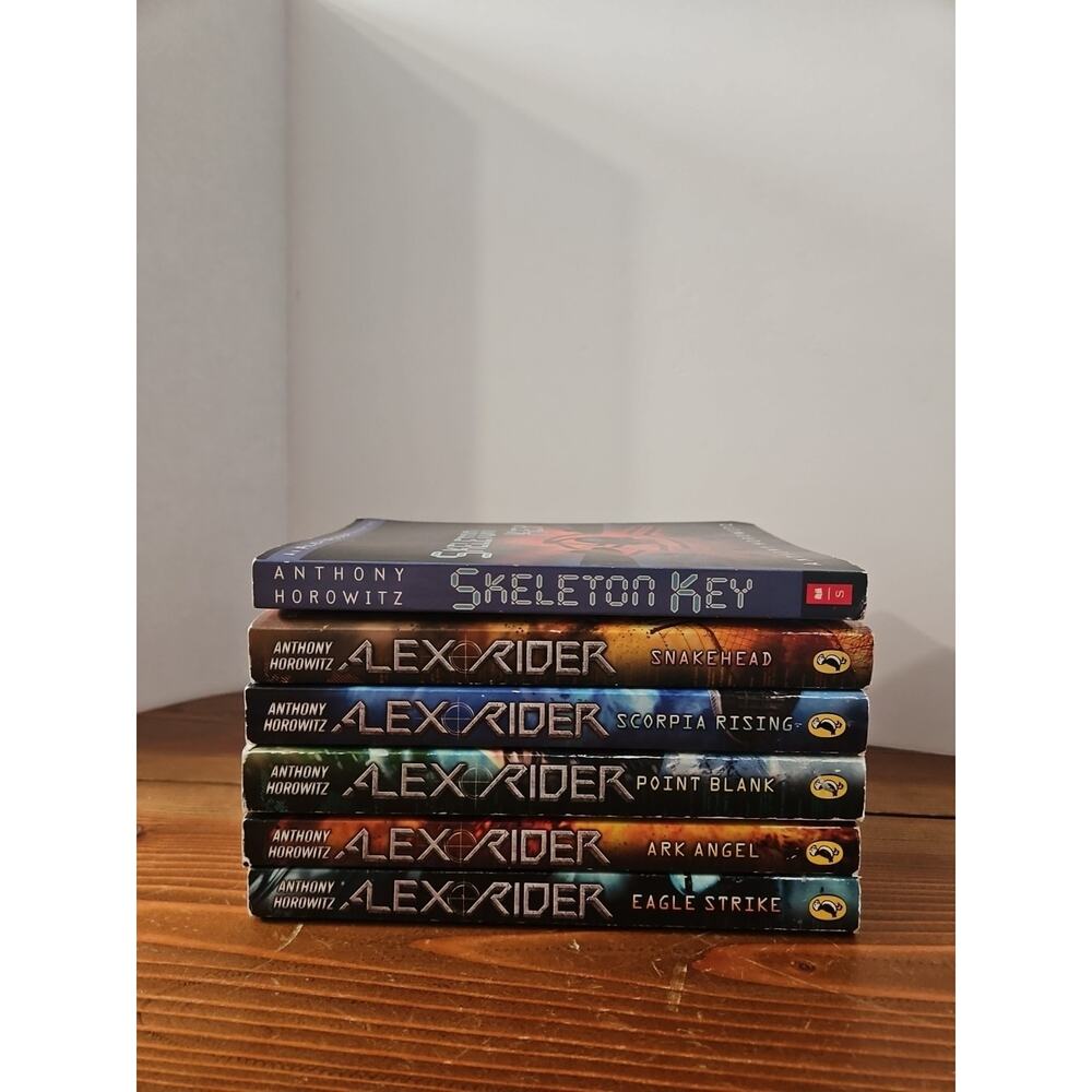 Lot Of 6 Anthony Horowitz Alex‎ Rider Adventure Books
